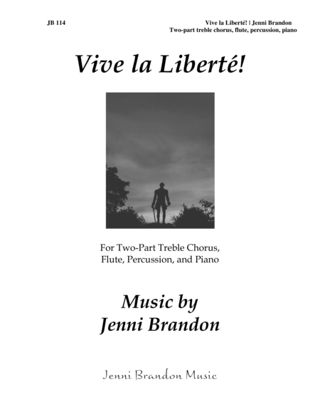 Free Sheet Music Vive La Libert