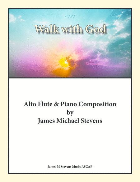 Free Sheet Music Walk With God Alto Flute Piano