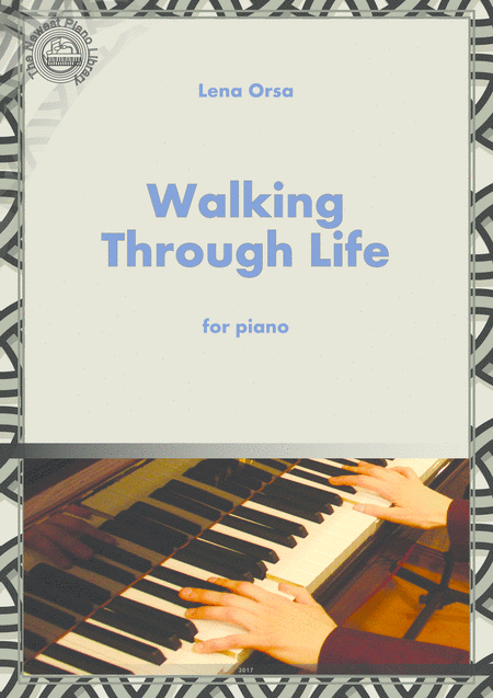 Free Sheet Music Walking Through Life