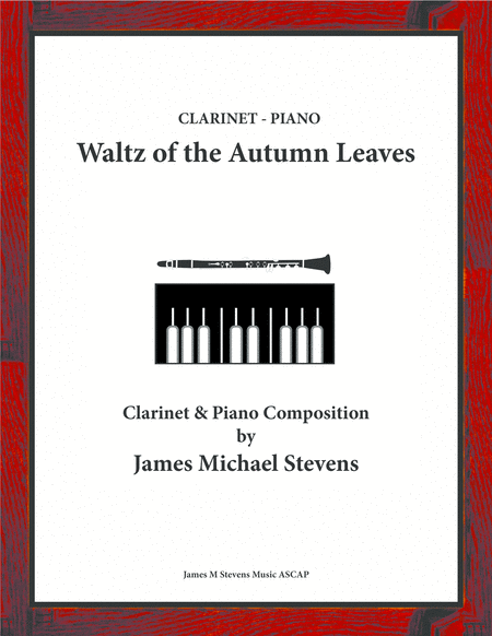 Waltz Of The Autumn Leaves Clarinet Piano Sheet Music