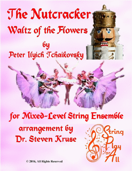 Waltz Of The Flowers From Nutcracker For Multi Level String Orchestra Sheet Music