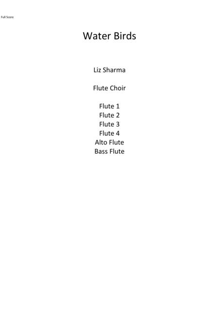 Water Birds Sheet Music