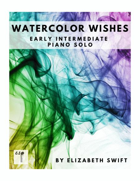 Free Sheet Music Watercolor Wishes For Lower Intermediate Pianists