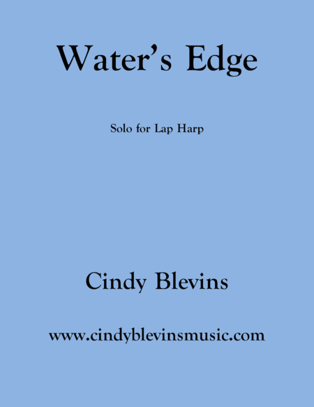 Waters Edge Solo For Lap Harp Sheet Music