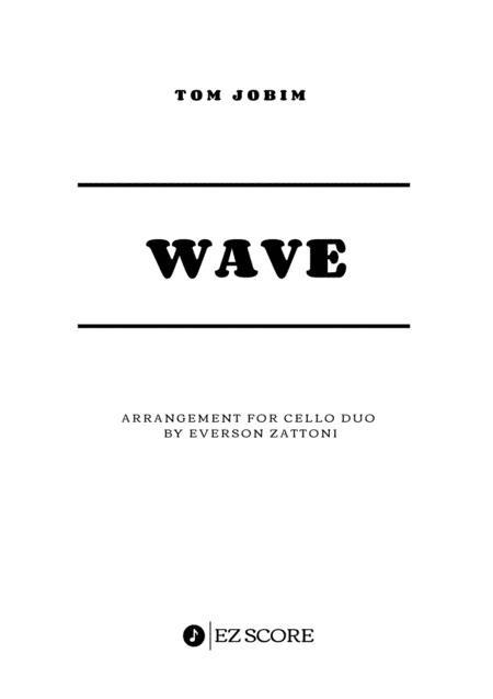 Wave Cello Duo Sheet Music