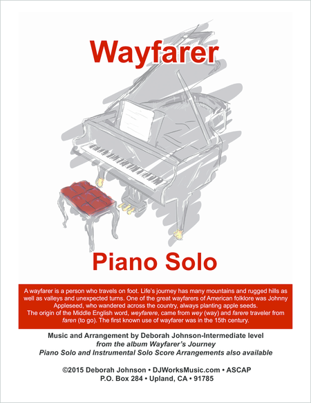 Wayfarer Piano Solo Sheet Music