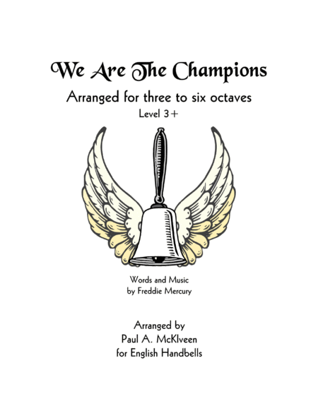 We Are The Champions For Handbells Sheet Music