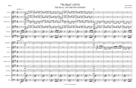 We Back Sheet Music