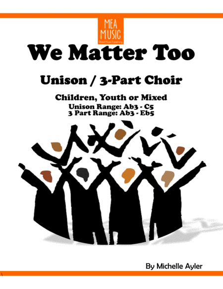 Free Sheet Music We Matter Too