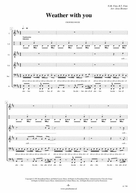 Weather With You Sheet Music