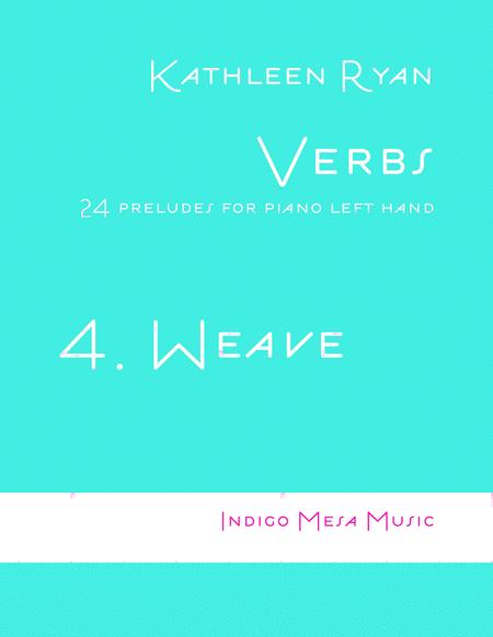 Weave Verbs 4 Sheet Music