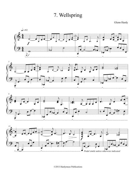 Wellspring Sheet Music