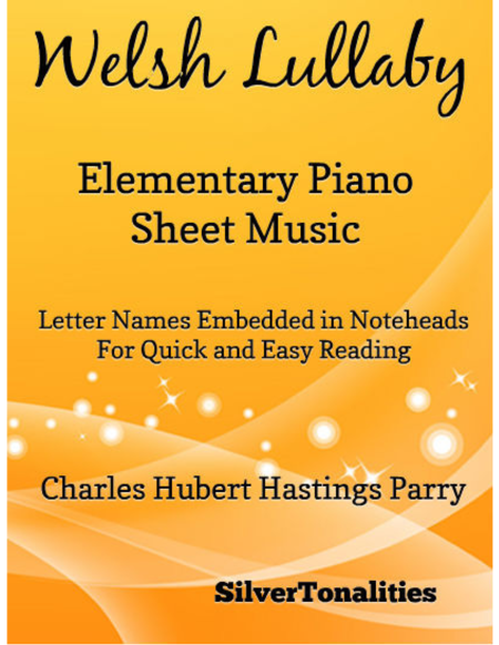 Free Sheet Music Welsh Elementary Piano Sheet Music