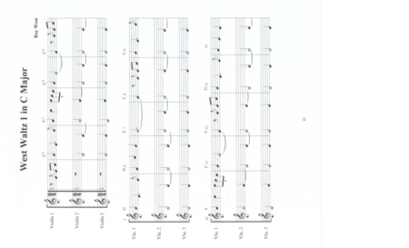 Free Sheet Music West Waltz 1