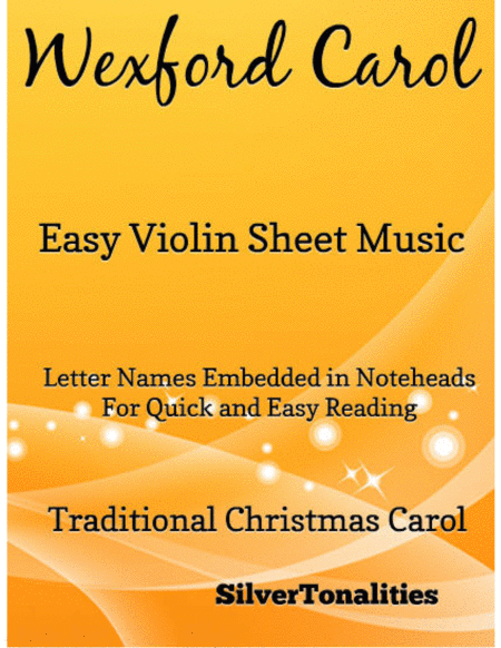 Wexford Carol Easy Violin Sheet Music Sheet Music