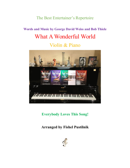 What A Wonderful World For Violin And Piano Sheet Music