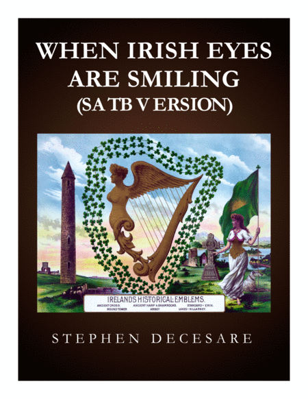 Free Sheet Music When Irish Eyes Are Smiling Satb