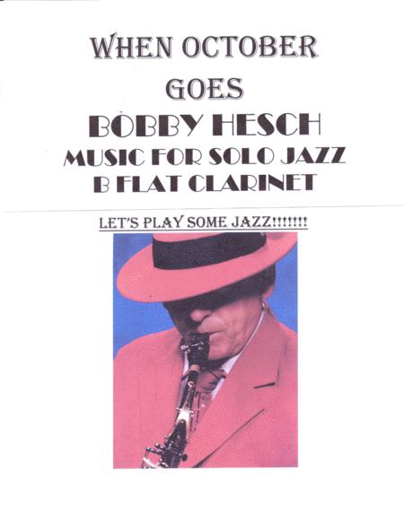 When October Goes For Solo Jazz B Flat Clarinet Sheet Music