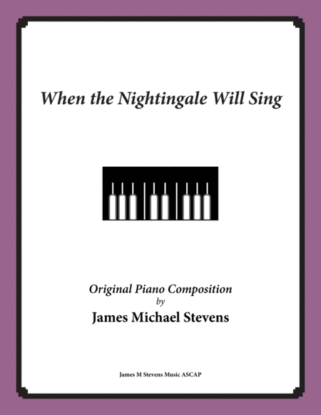 When The Nightingale Will Sing Sheet Music