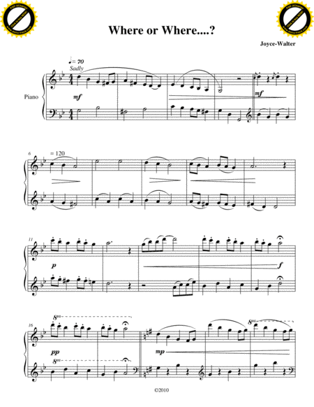 Where O Where Has My Little Dog Gone Sheet Music