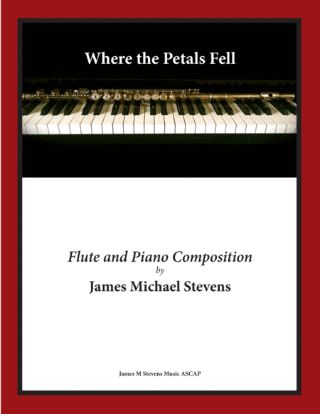 Free Sheet Music Where The Petals Fell Flute Piano