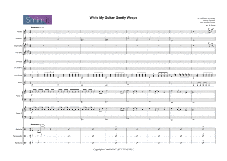 While My Guitar Gently Weeps Sheet Music