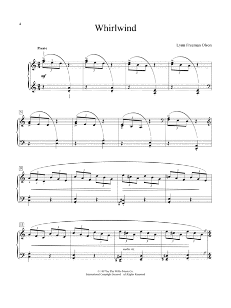 Whirlwind Sheet Music