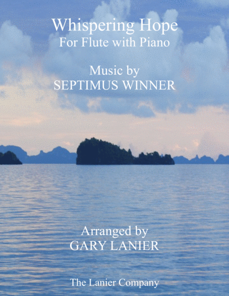 Free Sheet Music Whispering Hope Duet Flute Piano With Score Part