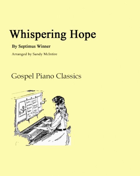 Whispering Hope Sheet Music