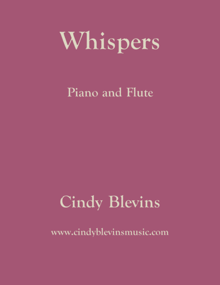 Whispers For Piano And Flute Sheet Music