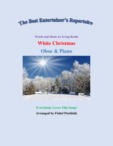 White Christmas For Oboe And Piano Sheet Music