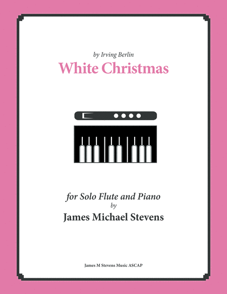 Free Sheet Music White Christmas Solo Flute Piano