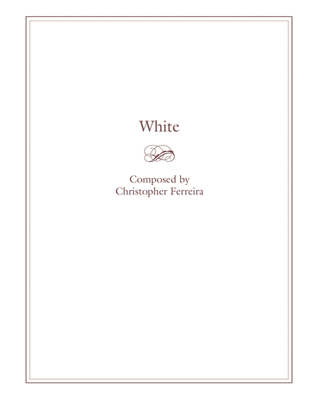 White Sheet Music