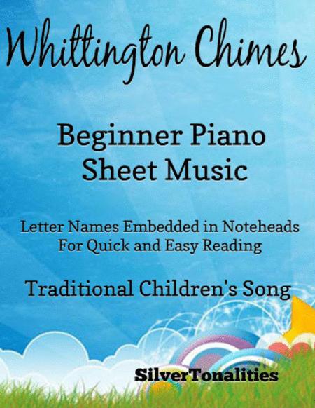 Free Sheet Music Whittington Chimes Beginner Piano