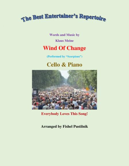 Wind Of Change For Cello And Piano Video Sheet Music