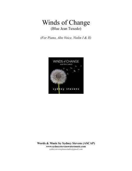 Winds Of Change Blue Jean Tuxedo Part Scores Sheet Music