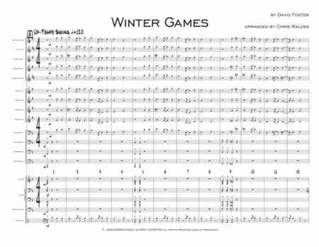 Winter Games Sheet Music