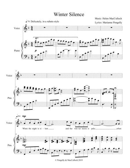 Winter Silence Sheet Music