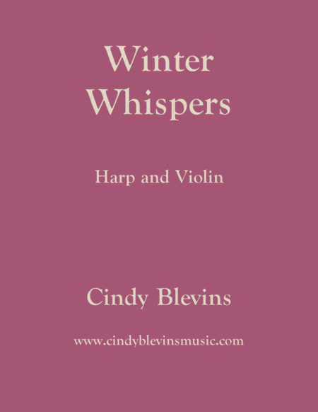 Winter Whispers For Harp And Violin Sheet Music