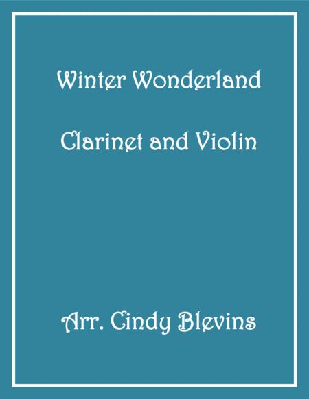 Winter Wonderland Clarinet And Violin Sheet Music