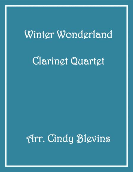 Winter Wonderland Clarinet Quartet Sheet Music