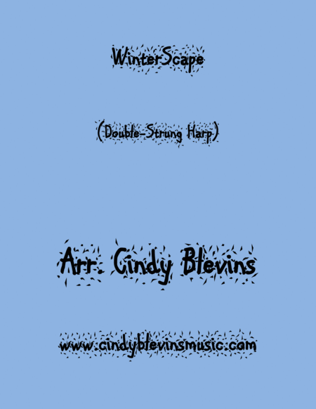 Free Sheet Music Winterscape An Arrangement For Double Strung Harp From My Book Winterscape For Double Strung Harp