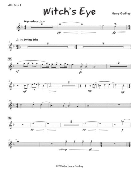 Free Sheet Music Witchs Eye Parts