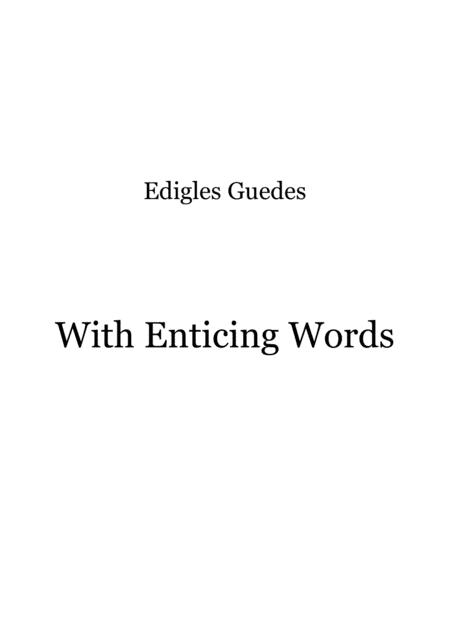 With Enticing Words Sheet Music