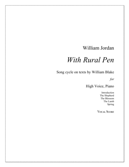 Free Sheet Music With Rural Pen