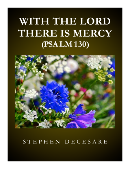 With The Lord There Is Mercy Psalm 130 Sheet Music