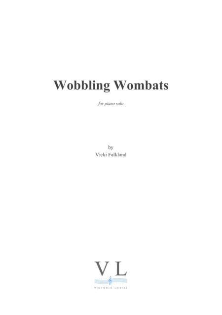 Free Sheet Music Wobbling Wombats