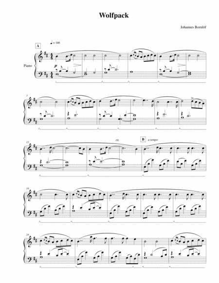 Wolfpack Sheet Music