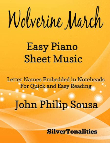 Free Sheet Music Wolverine Easy Piano Sheet Music