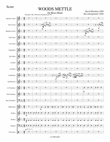 Woods Mettle Sheet Music